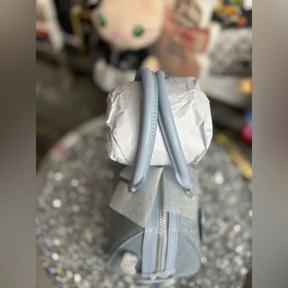 Kate Spade Madison Studded Denim Small Dolly Duffle NWT - Picture 8 of 17